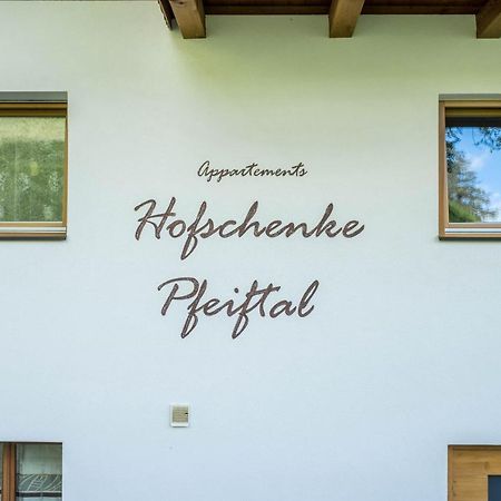 Hofschenke Pfeiftal - Almenrausch Daire San Martino In Passiria  Dış mekan fotoğraf